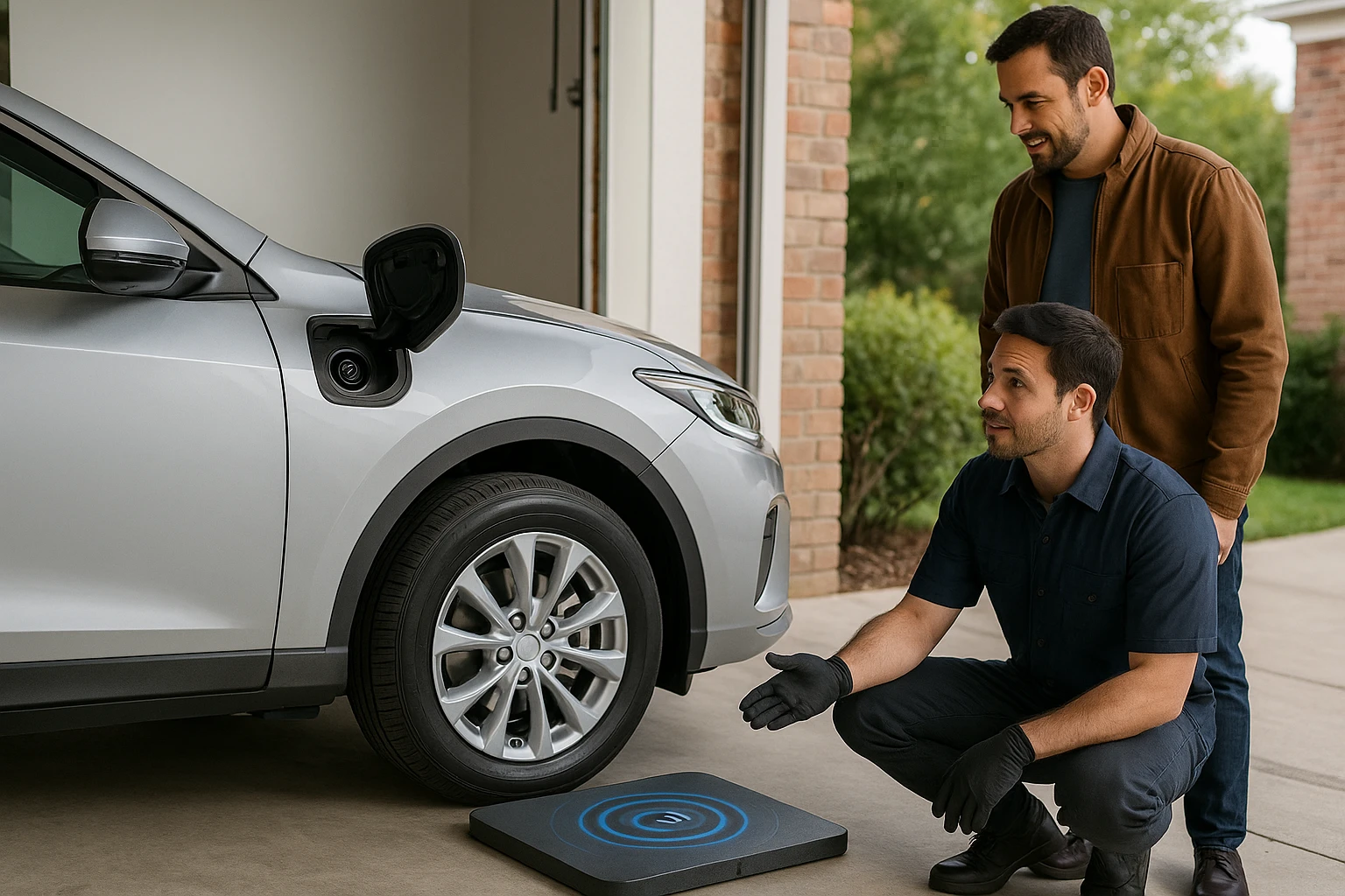 Wireless EV charging