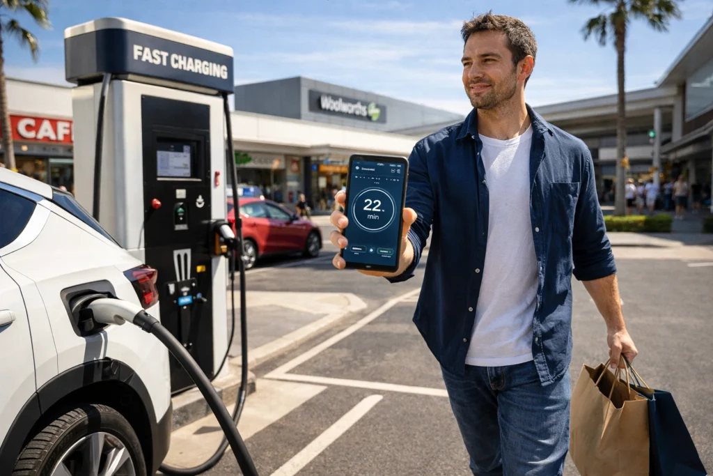 Public Charging Stations for Quick Top-Ups